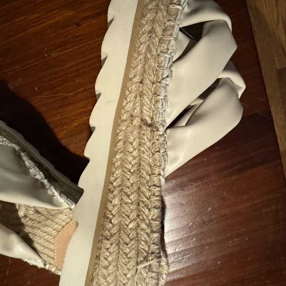 Oasis Society Cream Espadrille Sandals - Picture 4 of 7